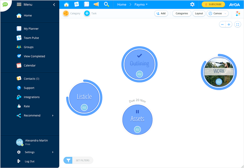 Ayoa screenshot