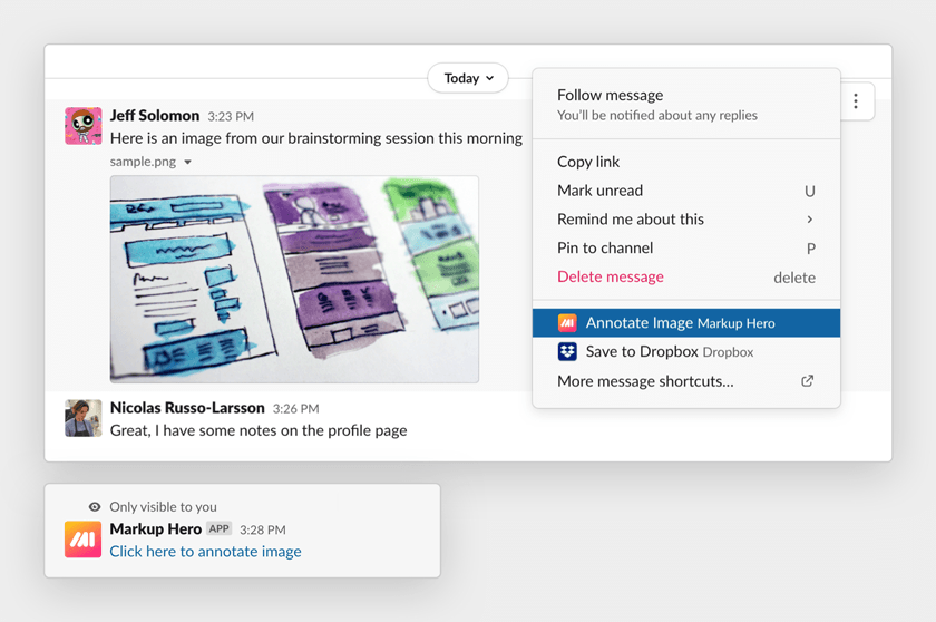 markup hero app